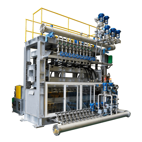 TRACK SHOE QUENCHING PRESS